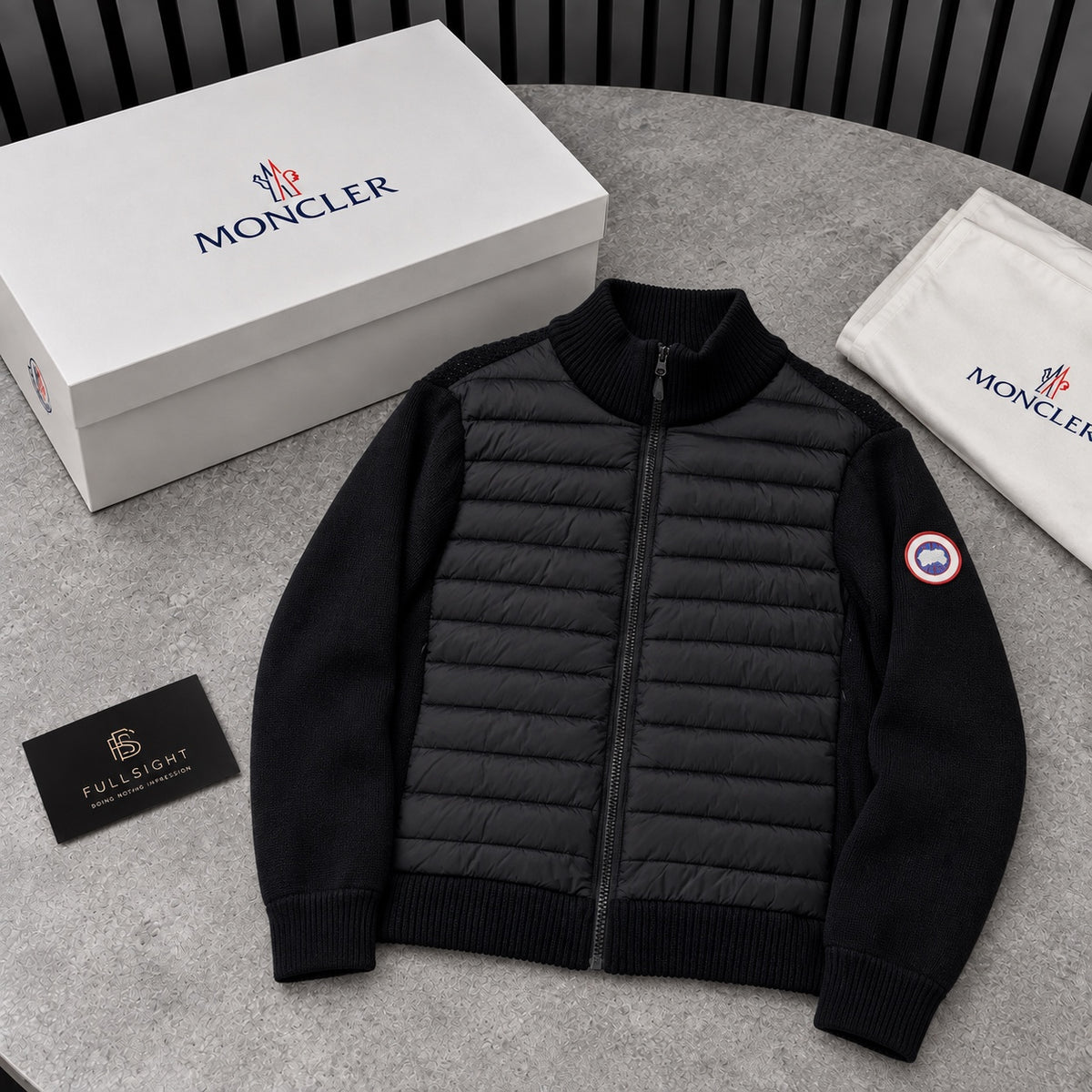 Veste hybride matelassée Moncler
