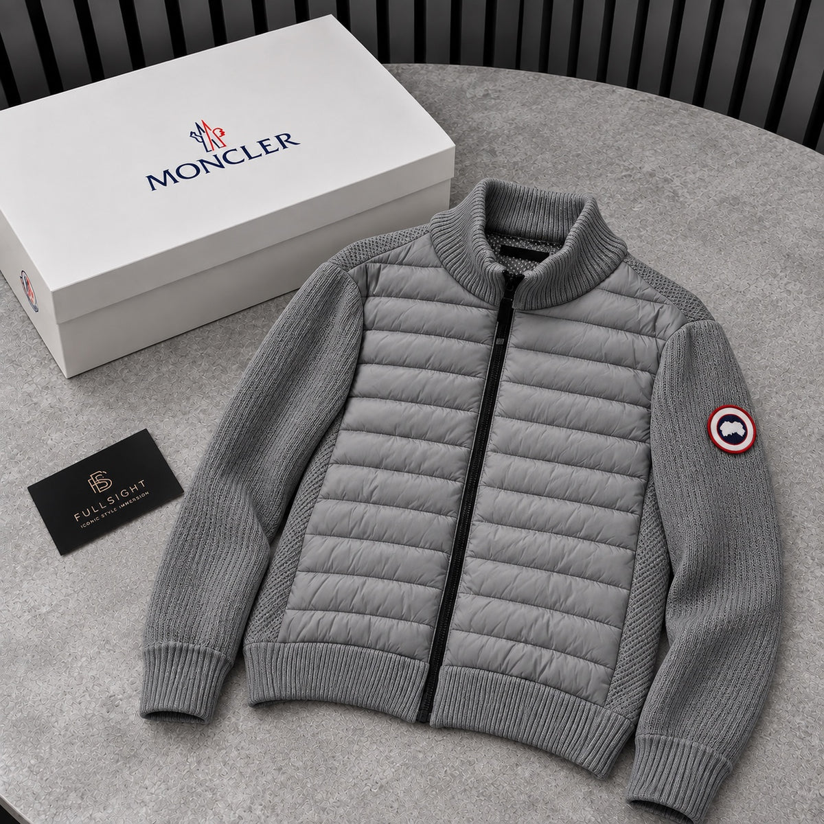 Veste hybride matelassée Moncler