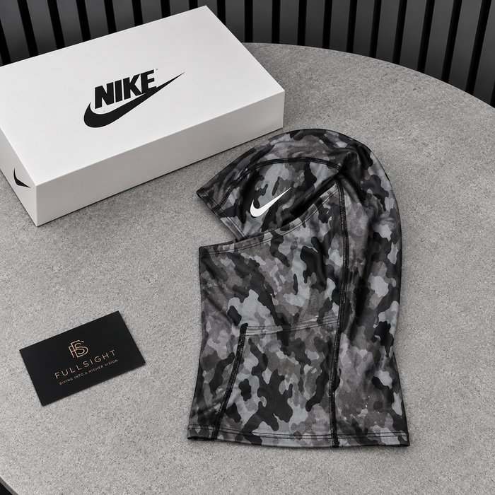 Cagoule Nike camouflage gris et noir