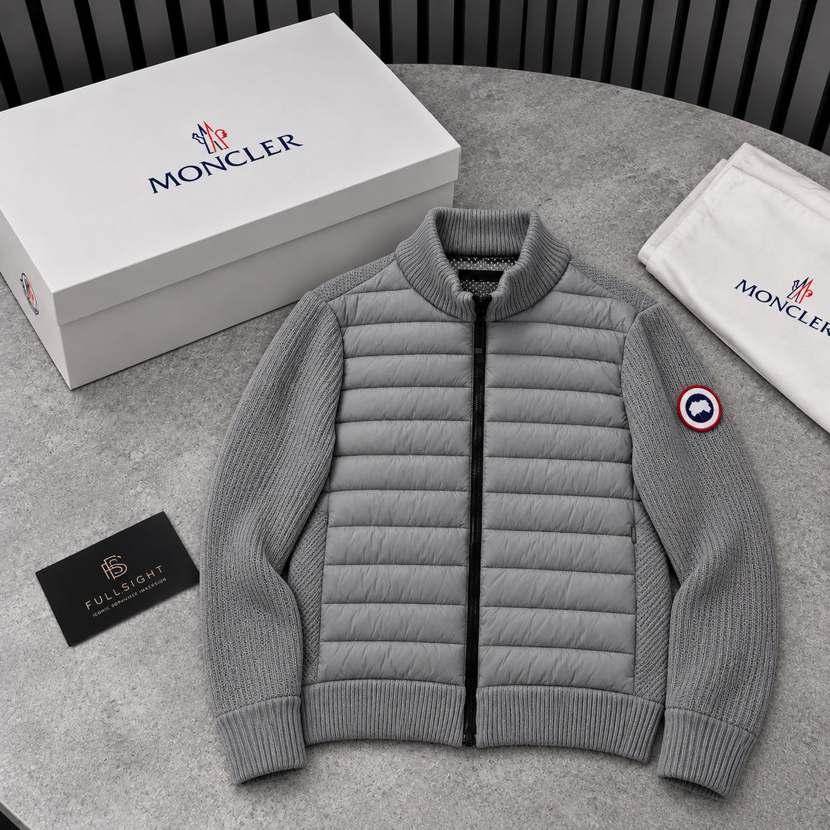 Veste hybride matelassée Moncler