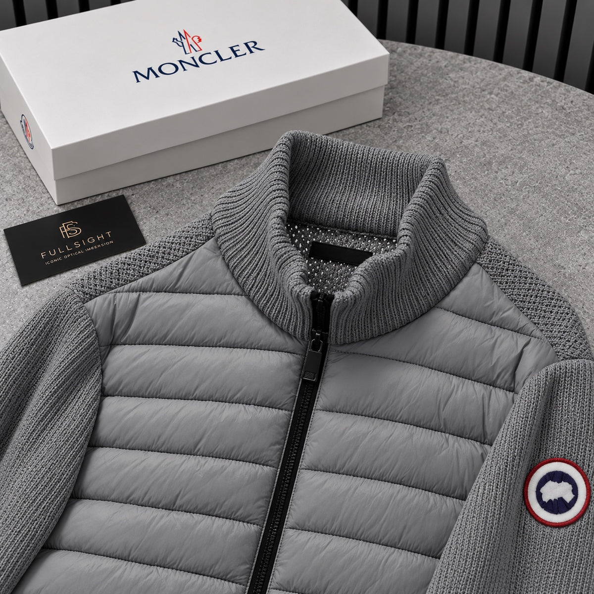 Veste hybride matelassée Moncler