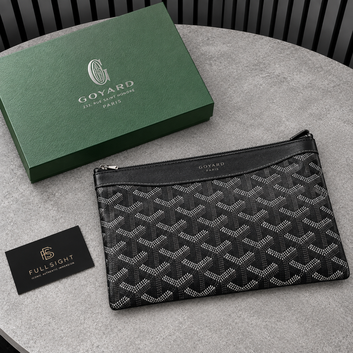 Pochette Goyard noire
