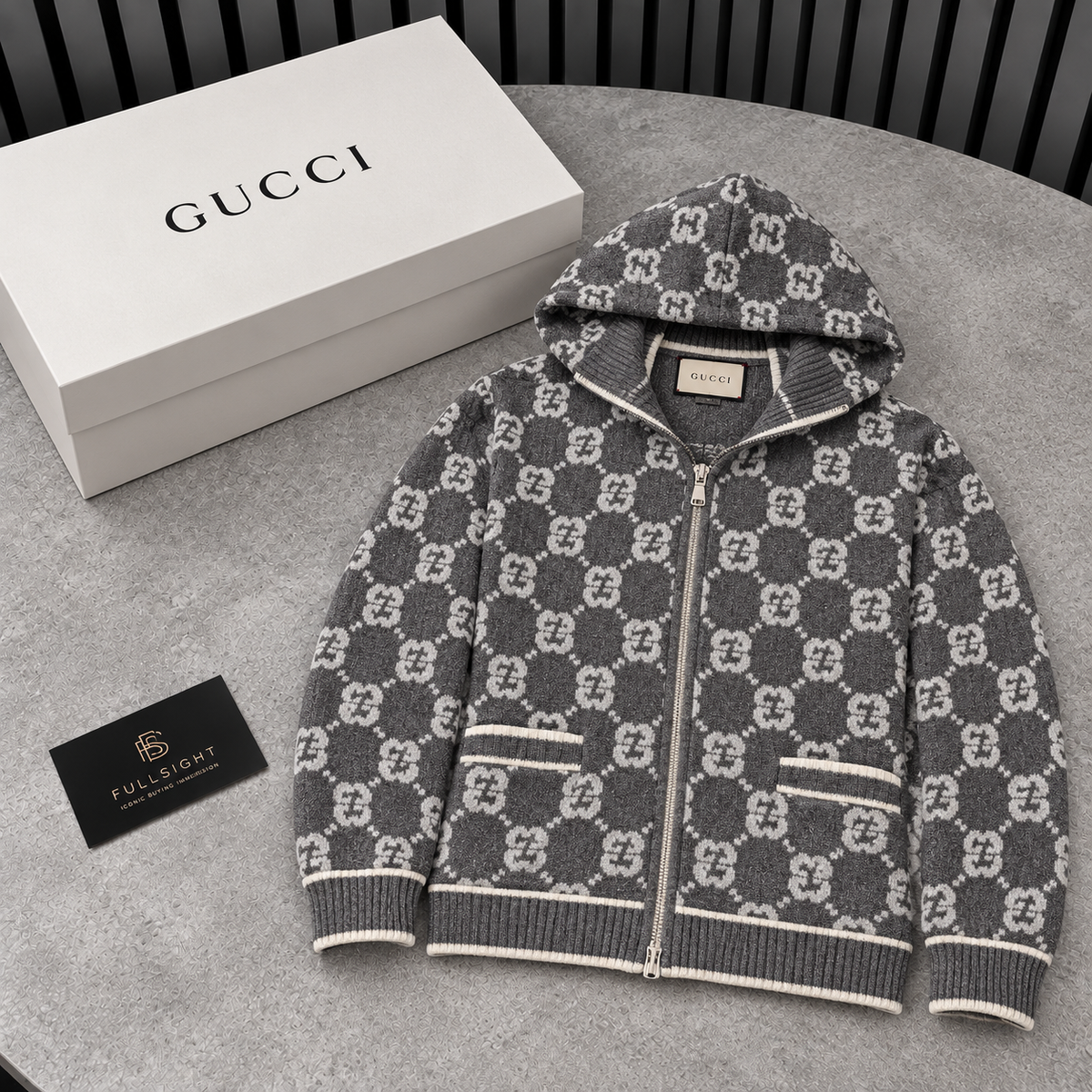 Veste Gucci GG anthracite